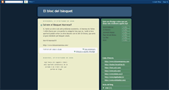 Desktop Screenshot of el-bloc-del-basquet.blogspot.com