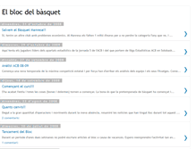 Tablet Screenshot of el-bloc-del-basquet.blogspot.com