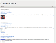 Tablet Screenshot of coretanrochim.blogspot.com