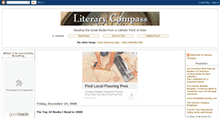 Desktop Screenshot of literarycompass.blogspot.com