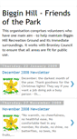 Mobile Screenshot of bigginhillparkfriends.blogspot.com