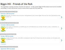 Tablet Screenshot of bigginhillparkfriends.blogspot.com