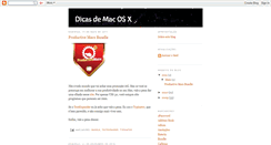 Desktop Screenshot of dicasdemac.blogspot.com