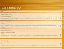 Tablet Screenshot of hopeingeorgetown.blogspot.com