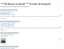 Tablet Screenshot of eltallerdemargaritaenrosario.blogspot.com