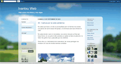 Desktop Screenshot of ivantxuweb.blogspot.com