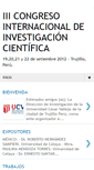 Mobile Screenshot of congresoinvestigacionucv.blogspot.com
