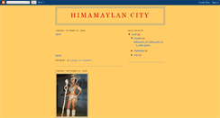 Desktop Screenshot of himamaylancity.blogspot.com