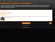 Tablet Screenshot of northwestdisabilityconnections.blogspot.com