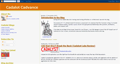 Desktop Screenshot of cadalot-cadvance.blogspot.com