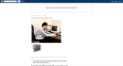Desktop Screenshot of heavendesigners.blogspot.com