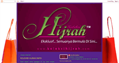 Desktop Screenshot of koleksihijrah.blogspot.com