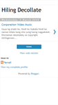 Mobile Screenshot of hilingdecollate.blogspot.com