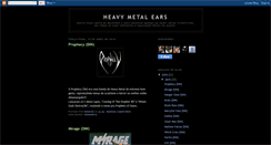 Desktop Screenshot of heavymetalears.blogspot.com