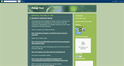 Desktop Screenshot of palangipost.blogspot.com