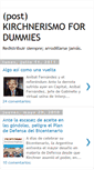 Mobile Screenshot of kirchnerismo-for-dummies.blogspot.com
