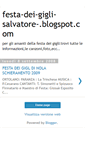 Mobile Screenshot of festa-dei-gigli-salvatore.blogspot.com