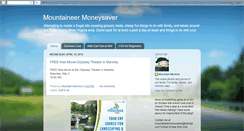 Desktop Screenshot of mountaineermoneysaver.blogspot.com