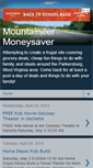 Mobile Screenshot of mountaineermoneysaver.blogspot.com