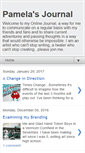 Mobile Screenshot of pamelasjournal.blogspot.com