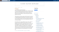 Desktop Screenshot of cathyhavenhoward.blogspot.com