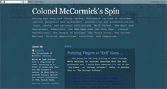 Desktop Screenshot of colmccormicspin.blogspot.com