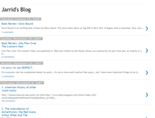 Tablet Screenshot of jarridsblog.blogspot.com