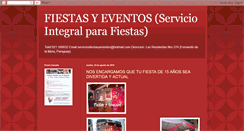 Desktop Screenshot of fiestasyeventospy.blogspot.com