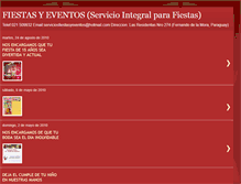 Tablet Screenshot of fiestasyeventospy.blogspot.com
