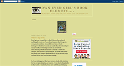 Desktop Screenshot of browneyedgirlsbookclubetc.blogspot.com