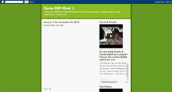 Desktop Screenshot of cursoegpnivel1.blogspot.com