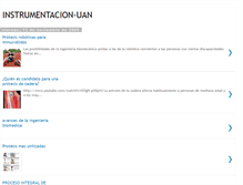 Tablet Screenshot of instrumetacionuan.blogspot.com
