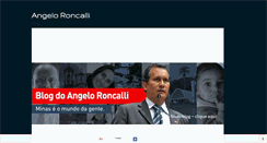 Desktop Screenshot of angeloroncalli.blogspot.com