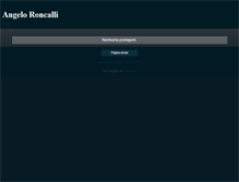 Tablet Screenshot of angeloroncalli.blogspot.com