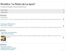 Tablet Screenshot of lapiedrayu.blogspot.com