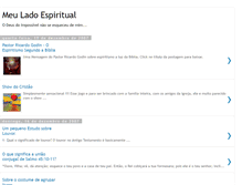 Tablet Screenshot of meuladoespiritual.blogspot.com