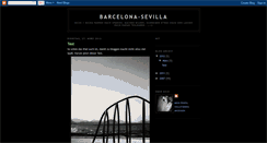 Desktop Screenshot of barcelona-sevilla.blogspot.com