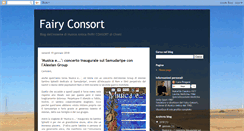 Desktop Screenshot of fairyconsort.blogspot.com