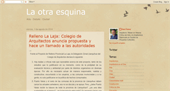 Desktop Screenshot of laotraesquina.blogspot.com