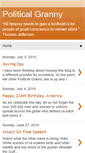 Mobile Screenshot of jmm-politicalgranny.blogspot.com