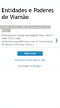 Mobile Screenshot of entidadesepoderesviamao.blogspot.com