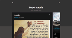 Desktop Screenshot of mujerayuda.blogspot.com