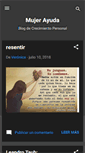 Mobile Screenshot of mujerayuda.blogspot.com