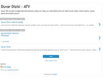 Tablet Screenshot of duvar-dizisi-atv.blogspot.com