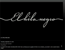 Tablet Screenshot of laovejanegra-elhilonegro.blogspot.com