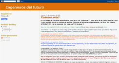 Desktop Screenshot of ingesdelfuturo.blogspot.com