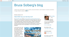 Desktop Screenshot of brucesolberg.blogspot.com