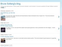 Tablet Screenshot of brucesolberg.blogspot.com