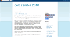 Desktop Screenshot of cwbzambia2010.blogspot.com