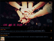 Tablet Screenshot of loveandbesilent-kinglear.blogspot.com